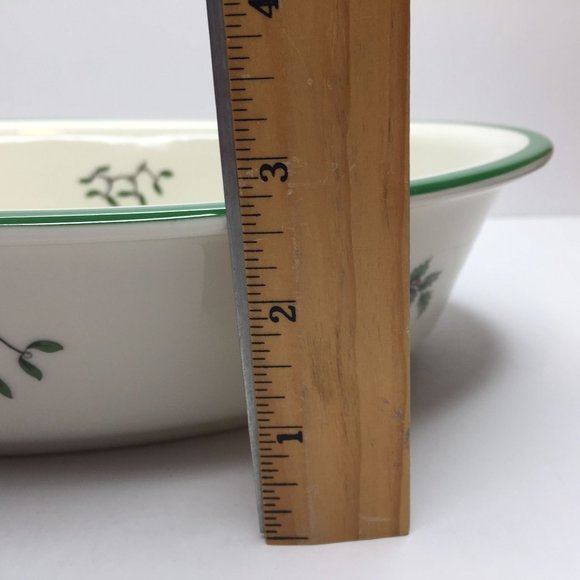 Vintage Spode Christmas Tree Porcelain China Oval Vegetable Baker Dish With Box - Picture 13 of 15